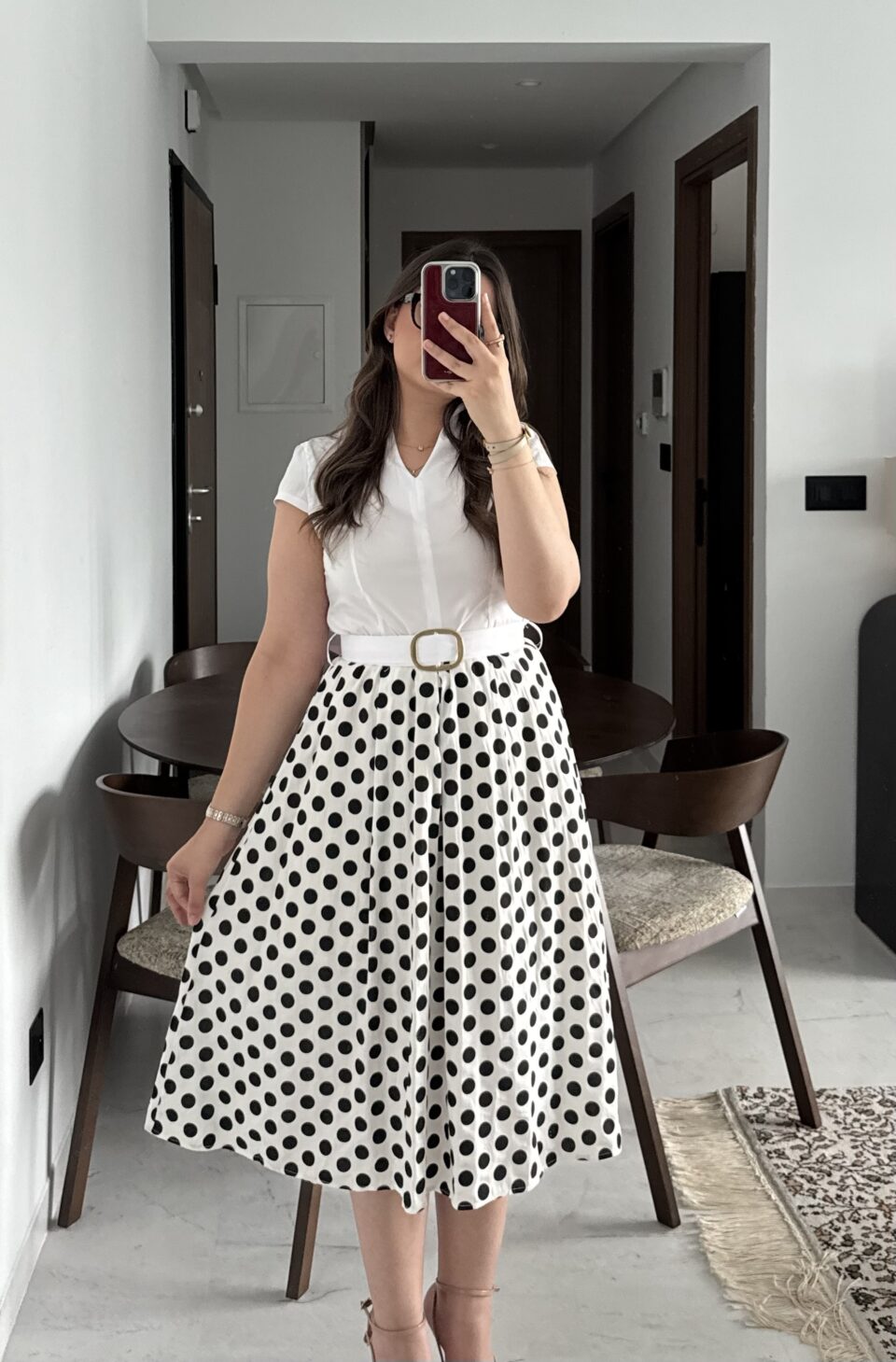 Robe-Chanel-A-Pois